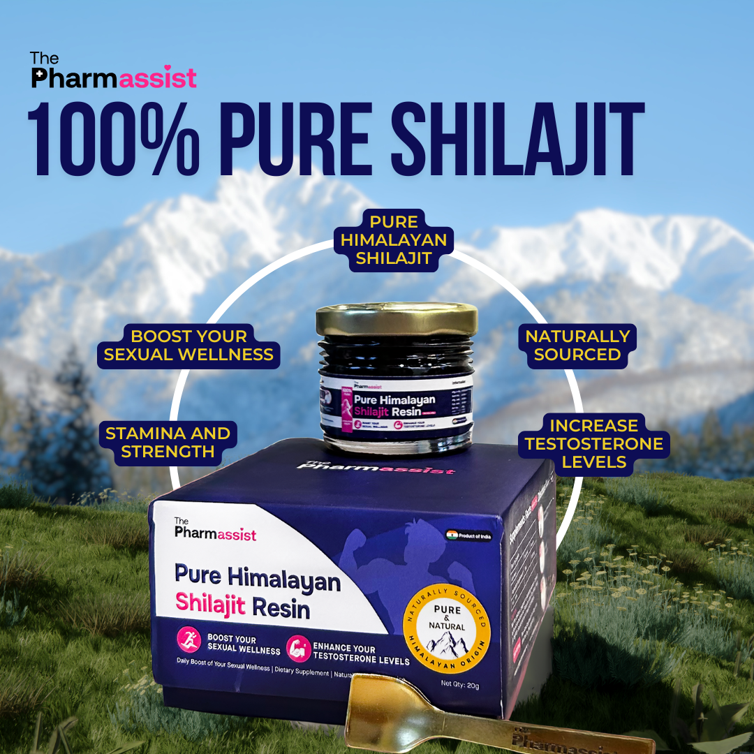 ThePharmassist Pure Himalayan Shilajit Resin 20g – Natural Energy & Strength Booster