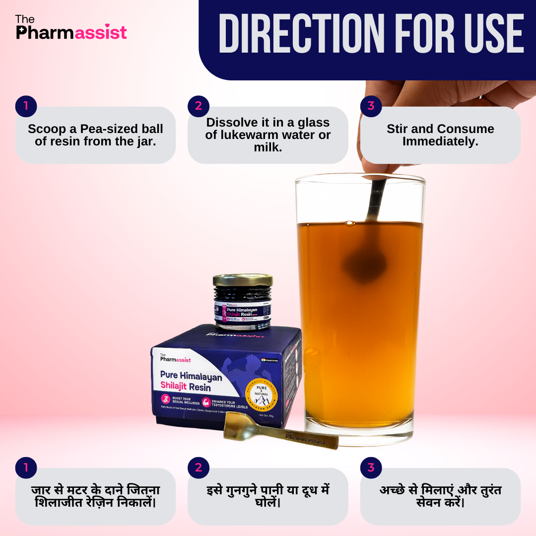 ThePharmassist Pure Himalayan Shilajit Resin 20g – Natural Energy & Strength Booster