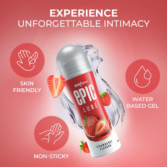 Manforce Epic Strawberry Lubricant 60ml