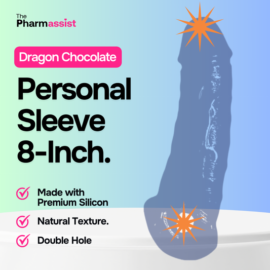 Personal Wellness Sleeve Dragon Chocolate (8 Inch)