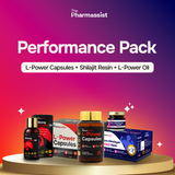 Ultimate Men’s Performance Combo (L Power Capsules + L Power Oil + Pure Shilajit Resin)