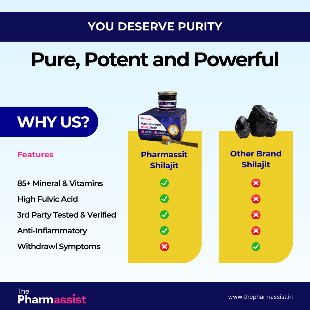ThePharmassist Pure Himalayan Shilajit Resin 20g – Natural Energy & Strength Booster