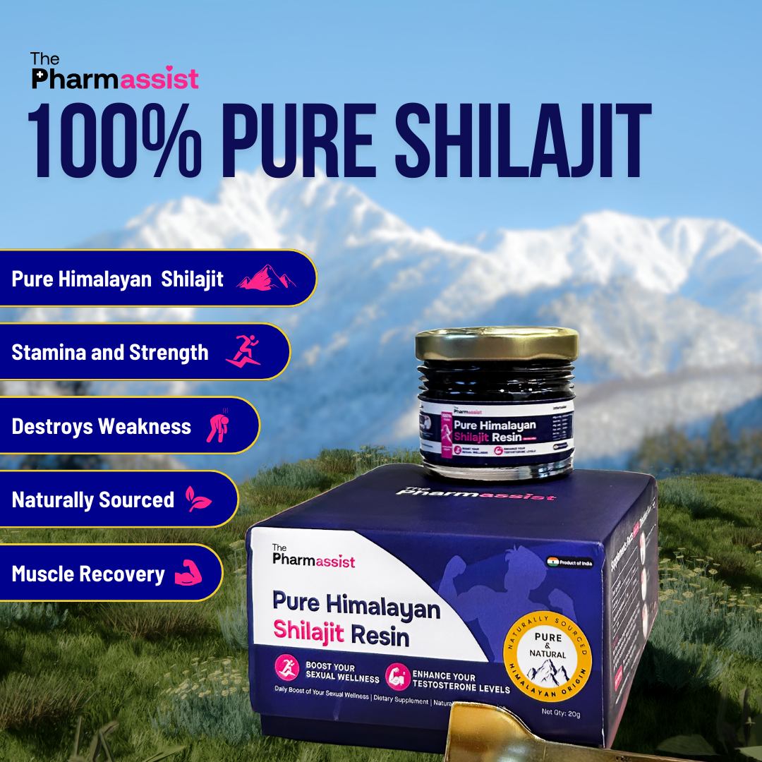 ThePharmassist Pure Himalayan Shilajit Resin 20g – Natural Energy & Strength Booster