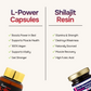 Testosterone Power Pack (L Power Capsules + Pure Shilajit Resin)