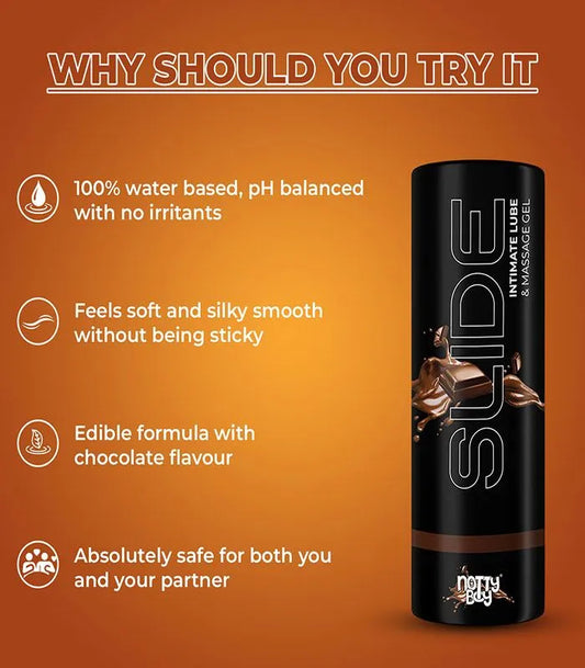 Notty Boy Slide Chocolate Lubricant – 100ml