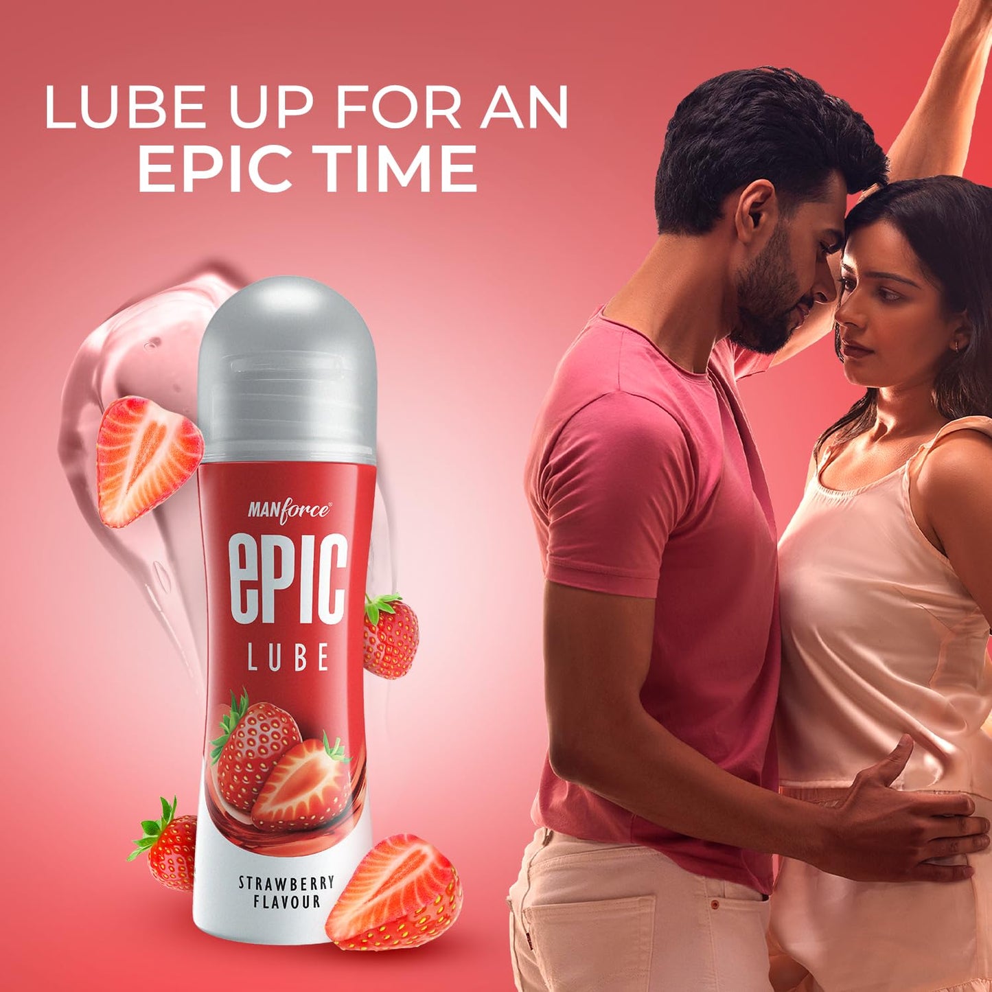 Manforce Epic Strawberry Lubricant 60ml